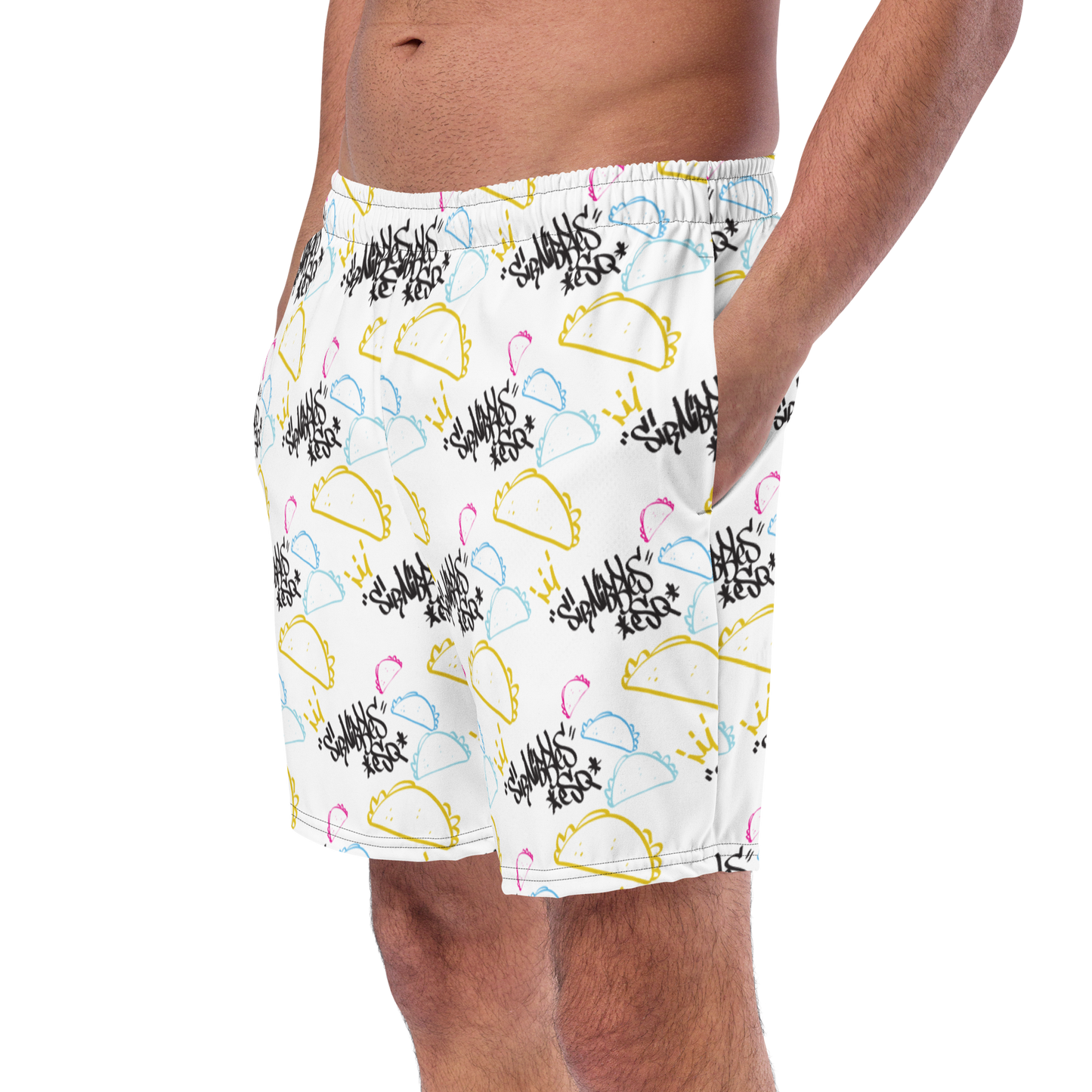 Taco Nibbles Swim Trunks